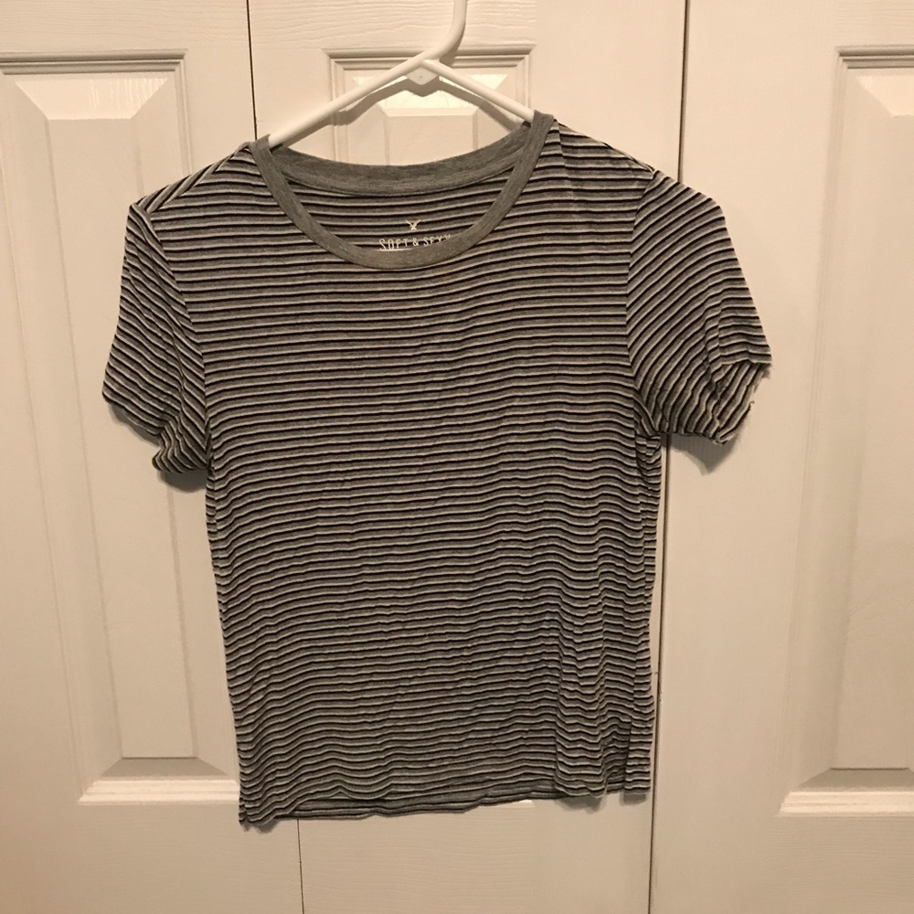 Stripped Crop Top
